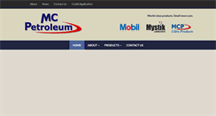Desktop Screenshot of mcpetro.com